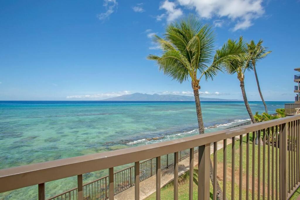 Ferienwohnung Hale Ono Loa 403- Top Floor, Ocean View, & Complete Modern Remodel Kahana Exterior foto