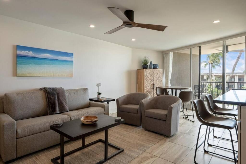 Ferienwohnung Hale Ono Loa 403- Top Floor, Ocean View, & Complete Modern Remodel Kahana Exterior foto